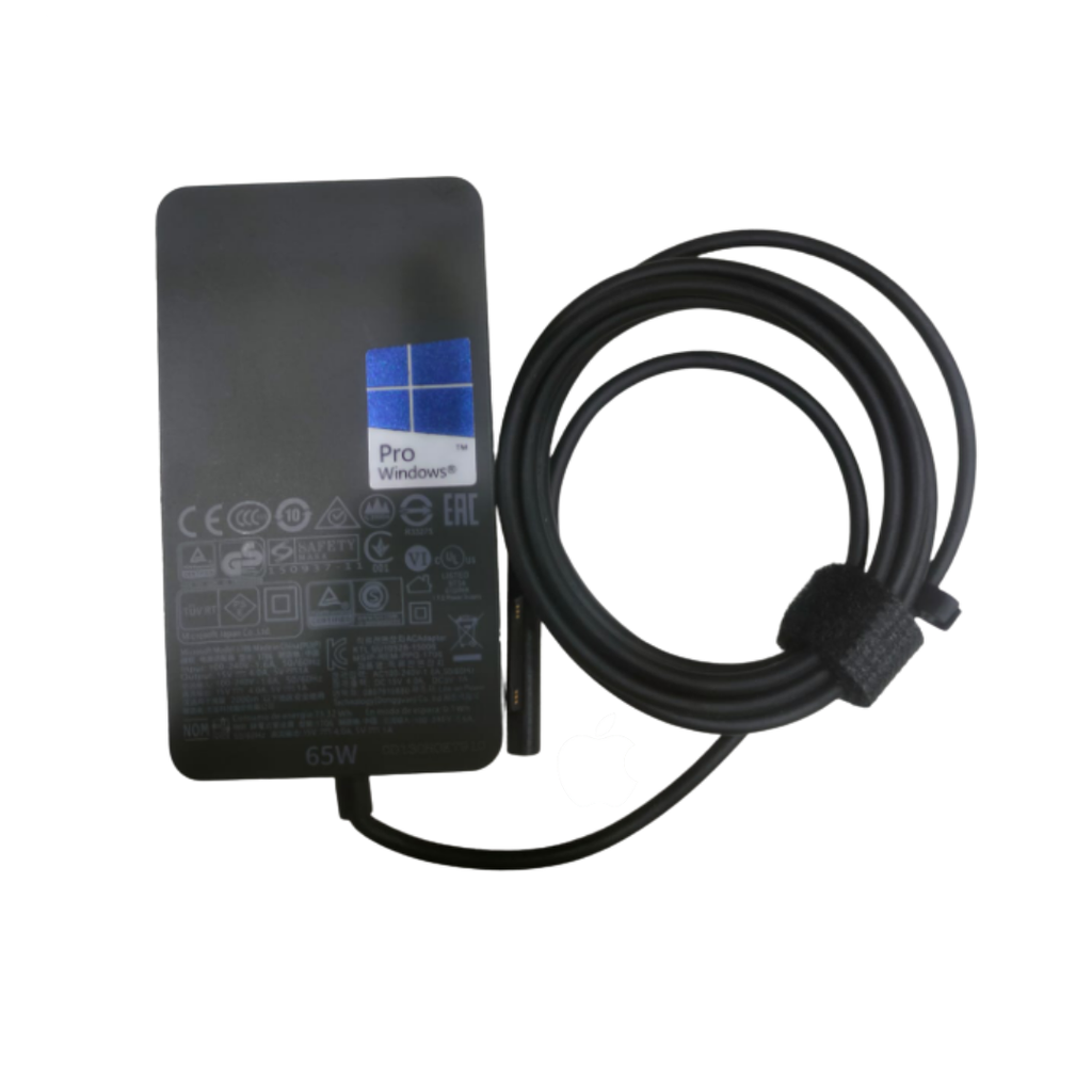 MICROSOFT SURFACE 15V-4A 65W Laptop Charger with Power Cable