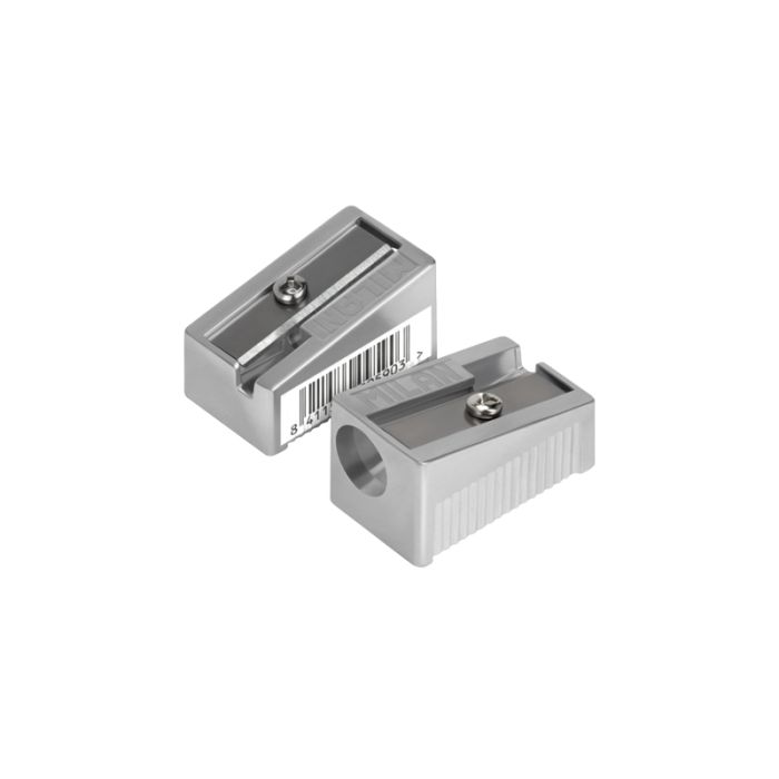 MILAN PENCIL SHARPENER SMALL METAL 80033
