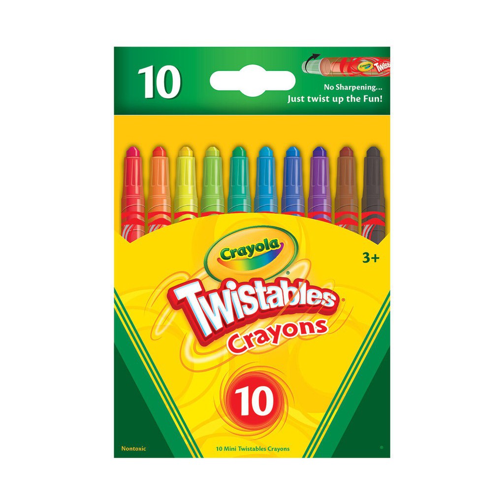 Crayola MINI TWISTABLE CRAYONS 10CT