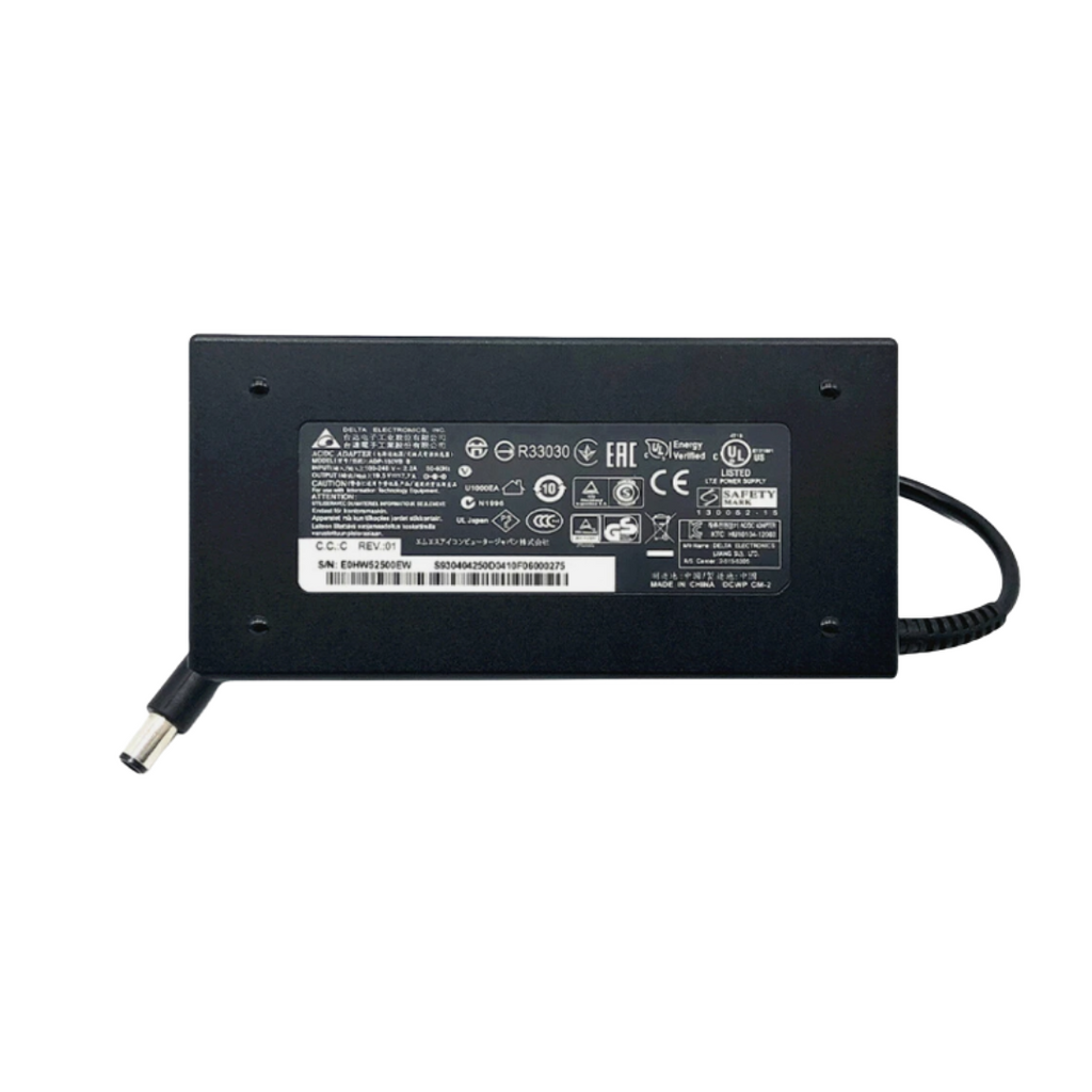 MSI Laptop Charger with Power Cable – 150W 19.5V 7.7A (7.4×5.0mm, ADP-150VB B)