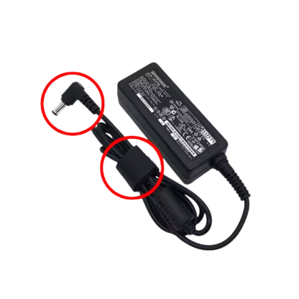 MSI Laptop Charger with Power Cable – 40W 19V 2.1A (5.5×2.5mm)