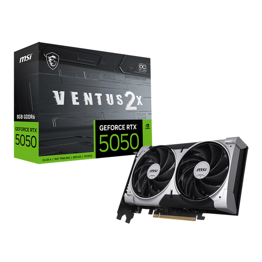 MSI 8GB GeForce RTX 5050 VENTUS 2X OC VGA Graphic Card