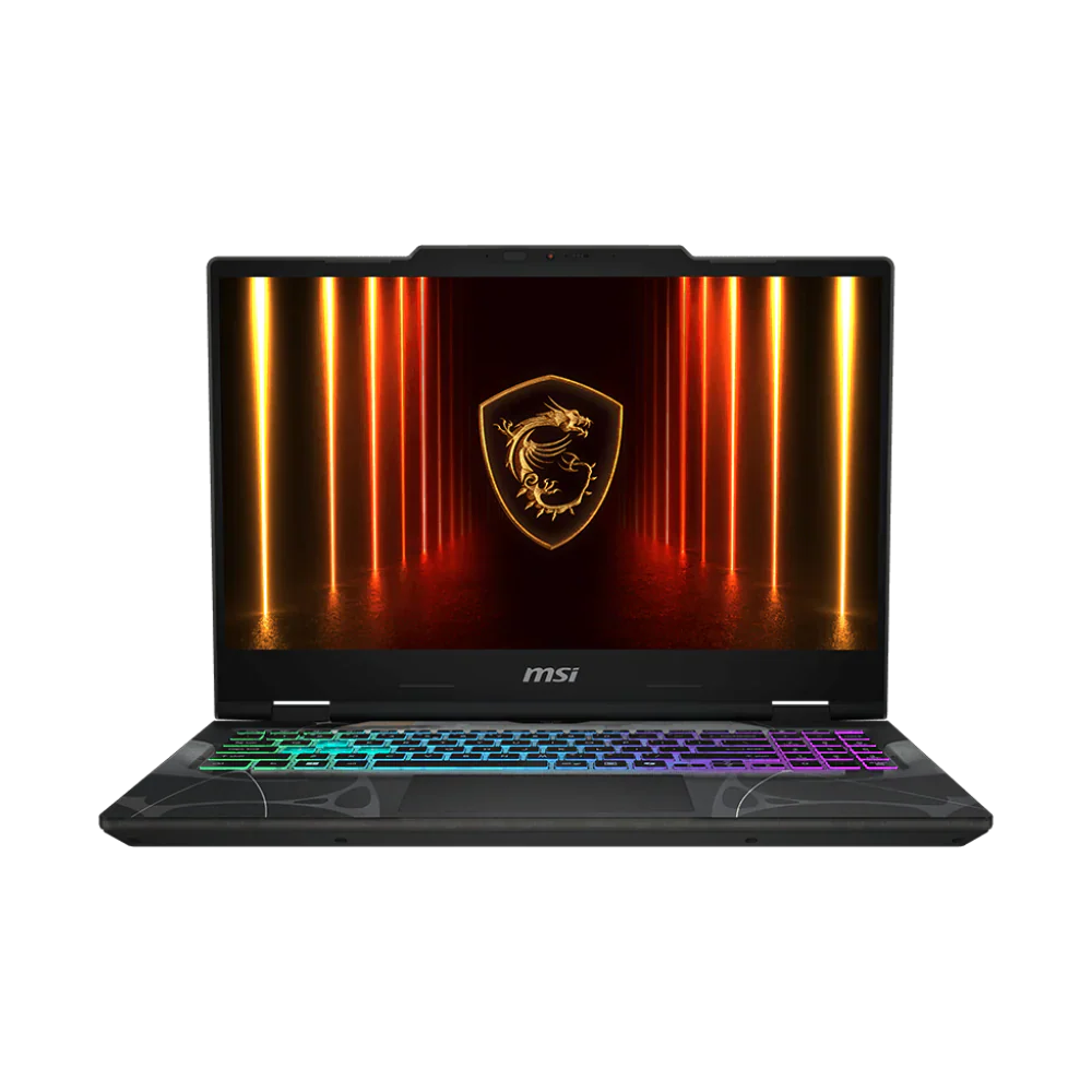 MSI Cyborg 15 B2RWFKG Gaming Laptop Translucent Black (15.6 Inch, i7 240H, 16GB DDR5, M.2(PCIe)1TB SSD, FHD, RTX 5060 8GB, Win 11, AR KB)