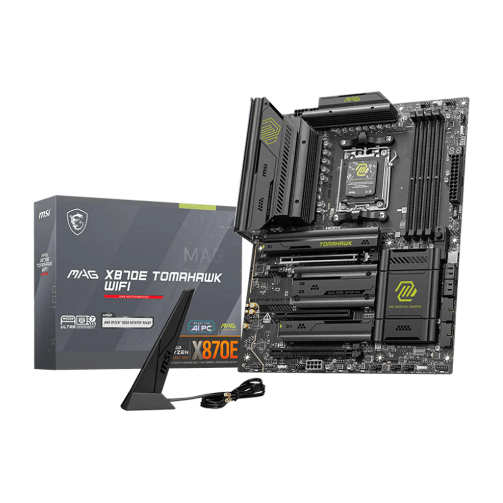 MSI MAG X870E TOMAHAWK WIFI DDR5 Motherboard - Black