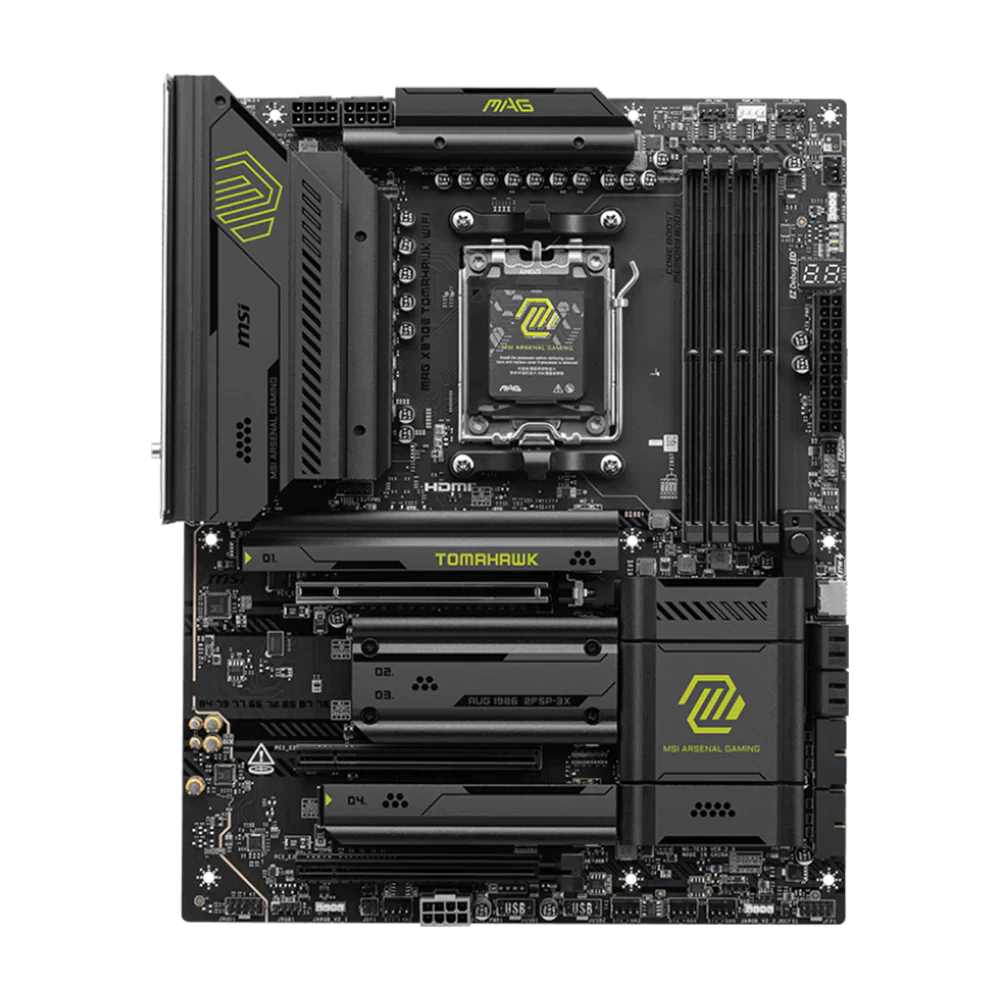 MSI MAG X870E TOMAHAWK WIFI DDR5 Motherboard - Black
