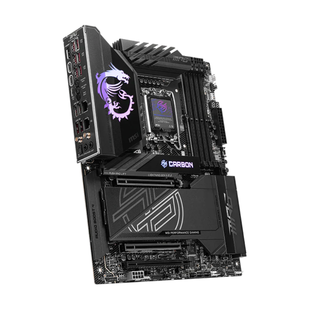 MSI MPG Z890 Carbon Wi-Fi 7 DDR5 Motherboard - Black