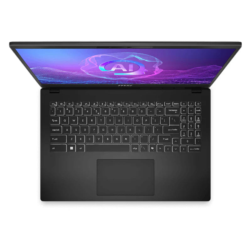 MSI Modern 15 H AI C2HMG - 15.6" FHD / Ultra 5 255H / 8GB / 512GB (NVMe M.2 SSD) / Win 11 Home