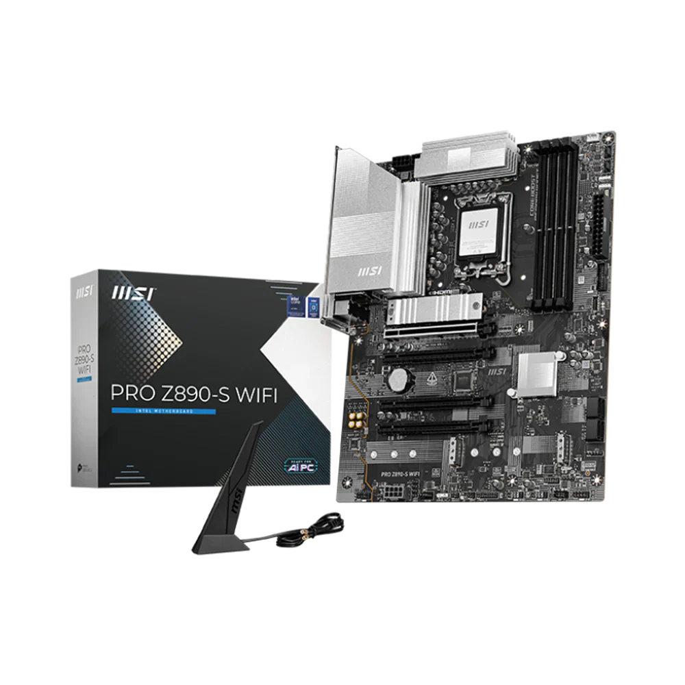 MSI PRO Z890-S WIFI DDR5 Motherboard - Black