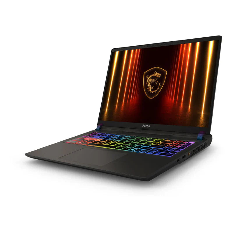 MSI Vector 16 HX AI A2XWIG - 16” QHD+ / Ultra 9 275HX / 32GB / 1TB (NVMe M.2 SSD) / RTX 5080 16GB VGA / Win 11 Home / 2YW / Cosmos Gray - Gaming Laptop