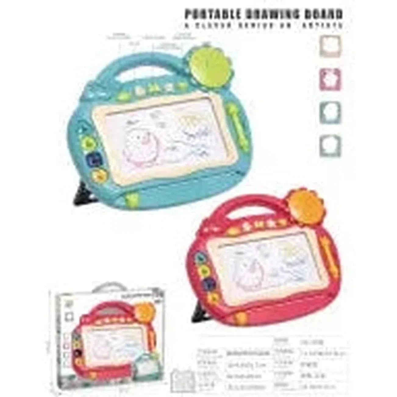 Magnetic Drawing Board Sketch Doodle Writing Pad-890A