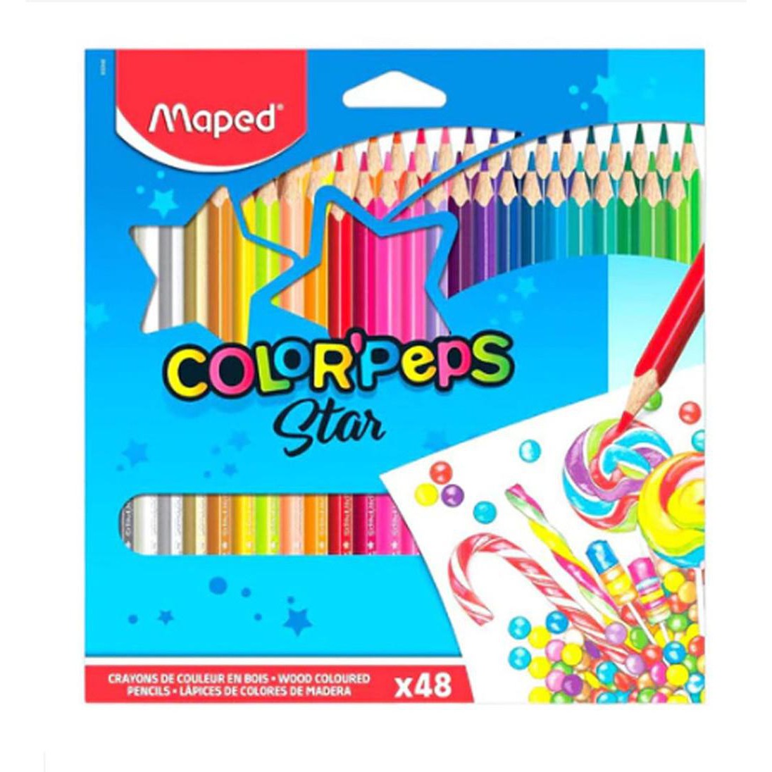 Maped Colored Pencils 48 Color