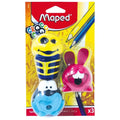 Maped Croc Sharpner, 3 Pcs, Multicolor, MD981746