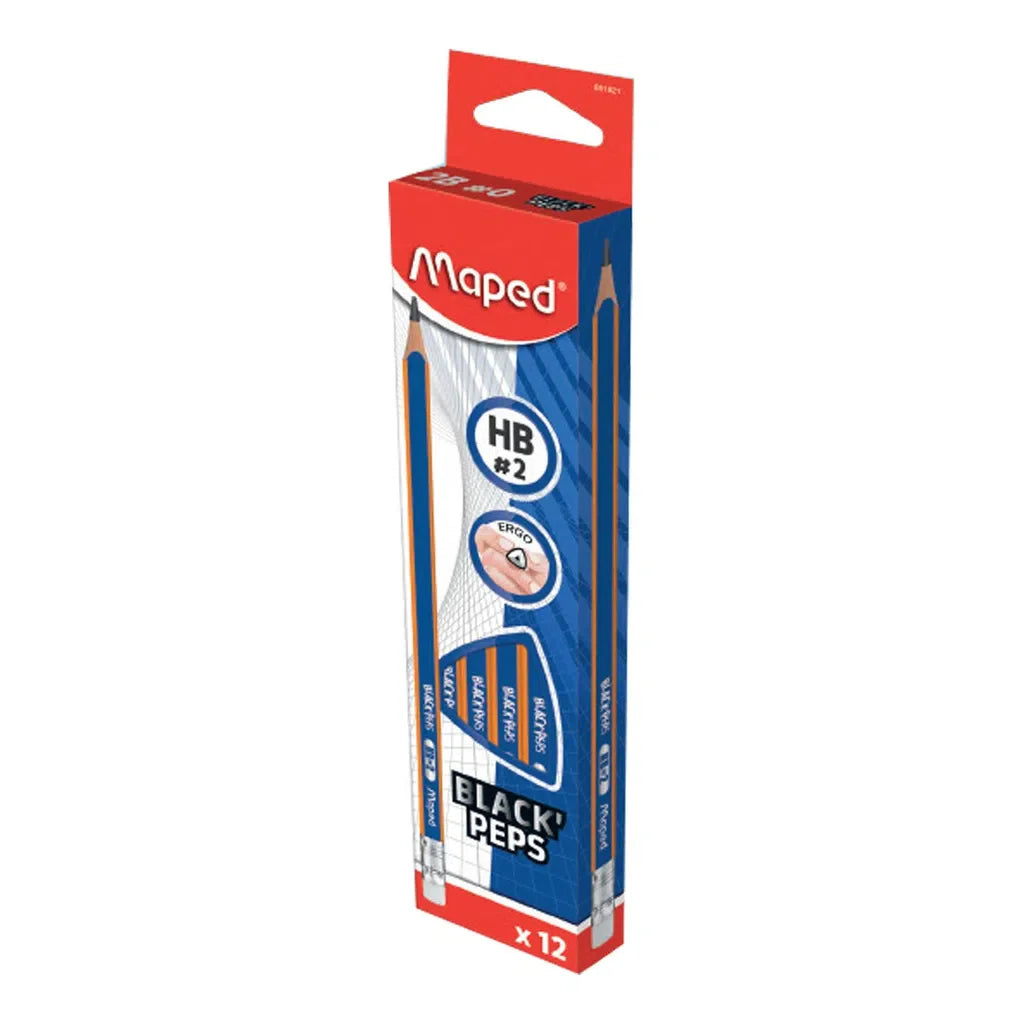 Maped Navy HB Pencil 12's 851821