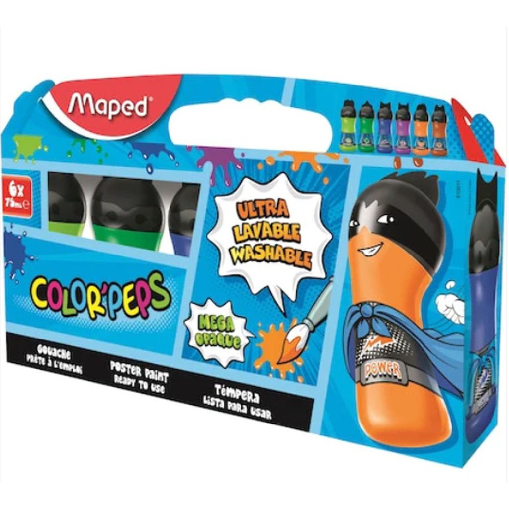 Maped Poster Paint 6 Colors