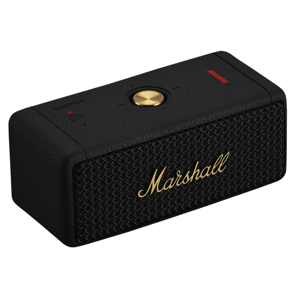 Marshall Emberton Portable Speaker Black and Brass