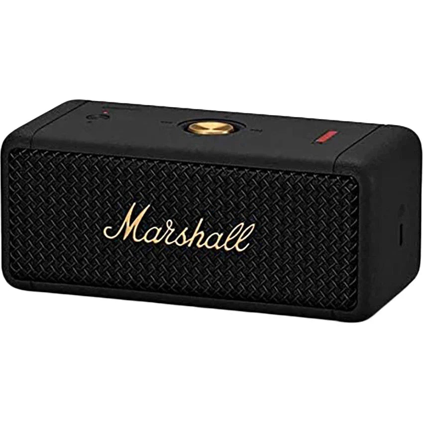 Marshall Emberton Portable Speaker Black and Brass