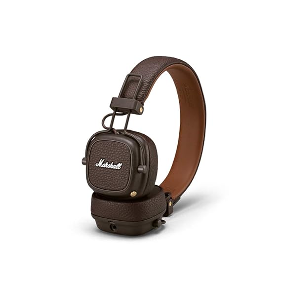 Marshall Major III On - Ear Wireless Headphones Brown