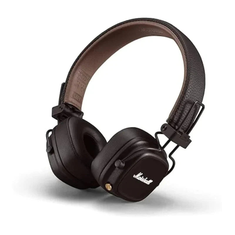 Marshall Major IV Wireless Headphones Brown