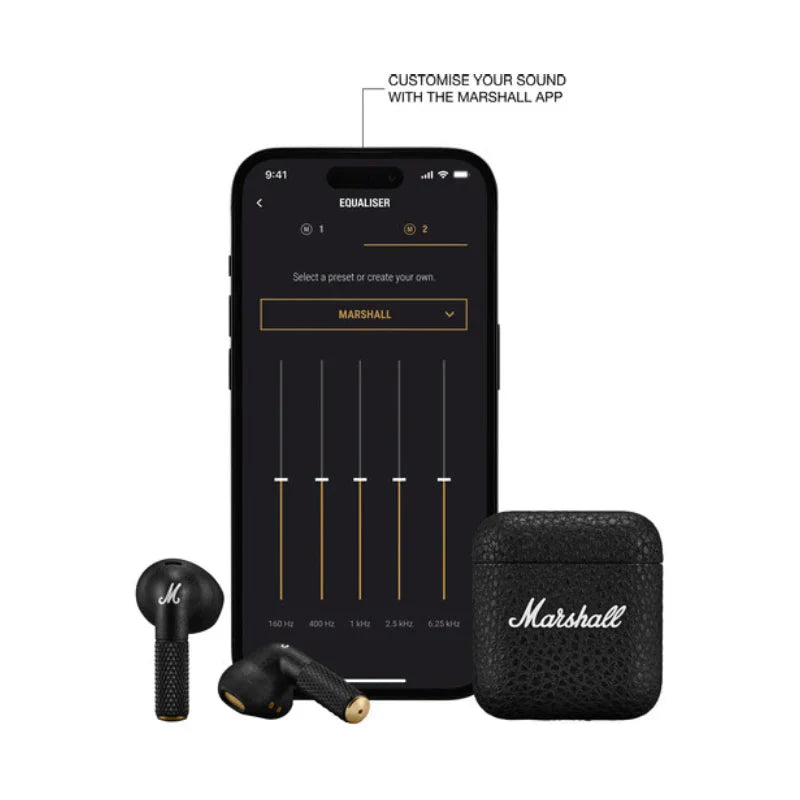 Marshall Minor IV True Wireless Earbuds Black