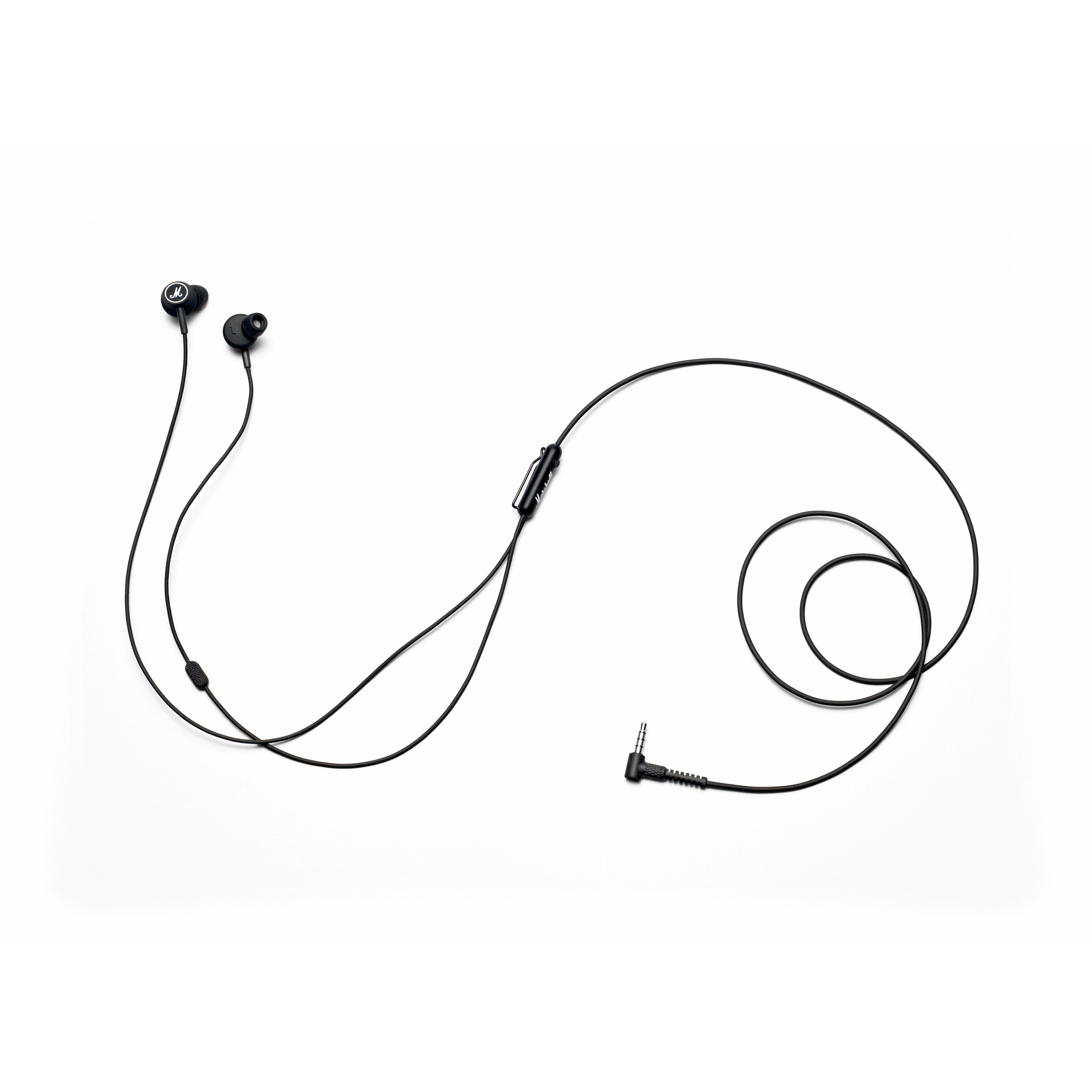 Marshall Mode Earphones Black and White