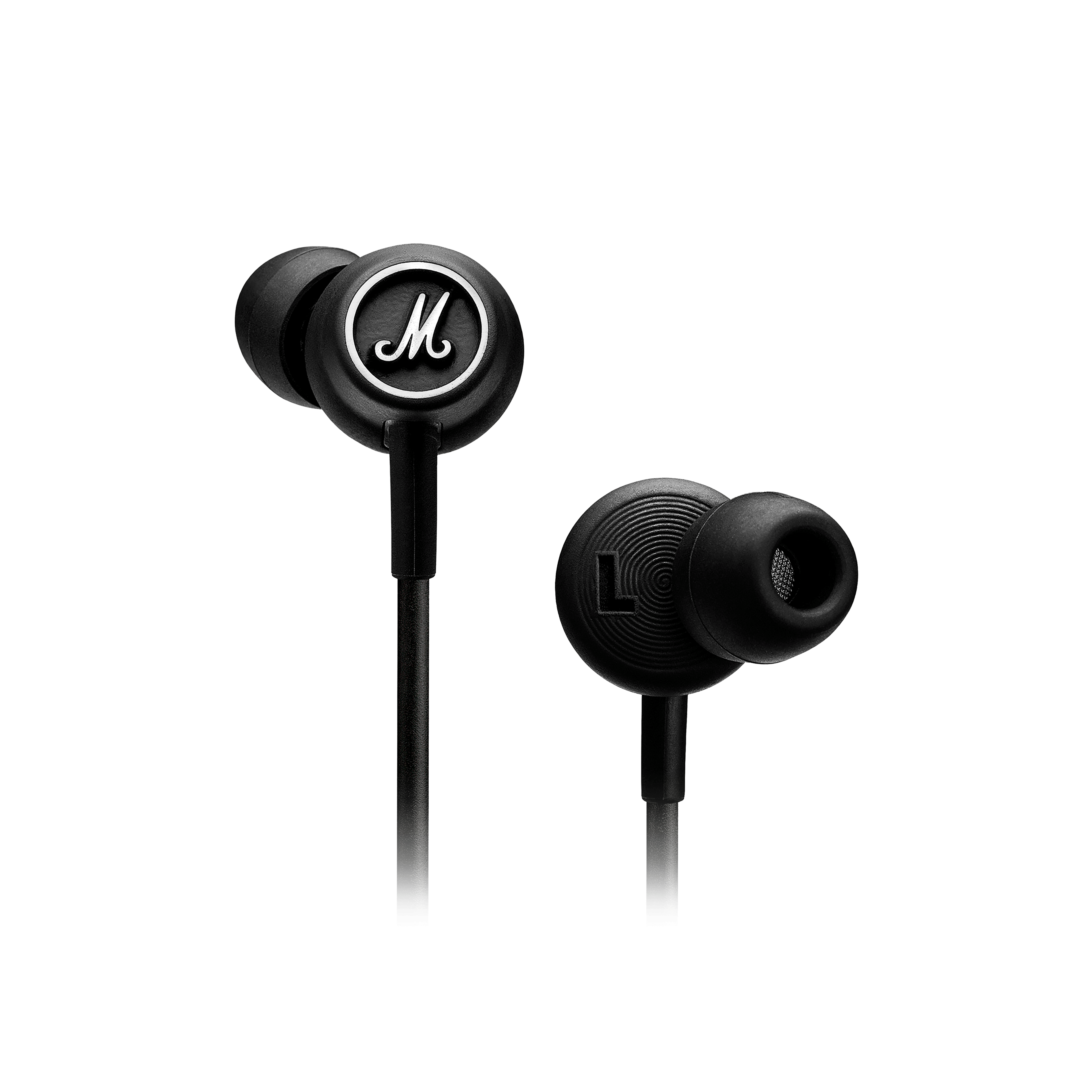 Marshall Mode Earphones Black and White