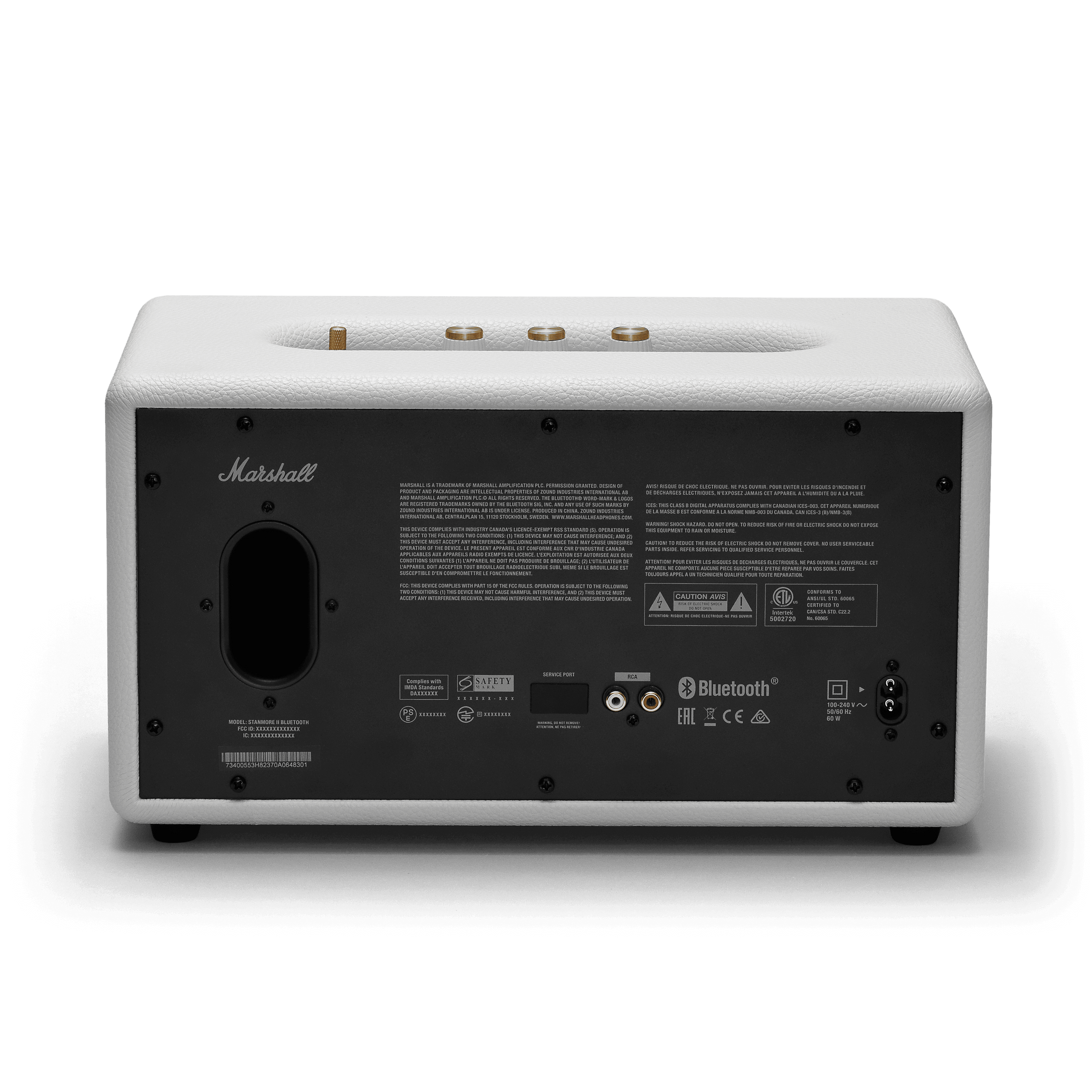 Marshall Stanmore BT II Speaker White