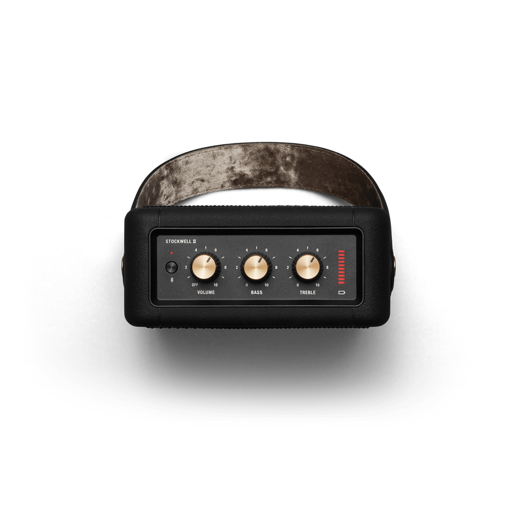 Marshall Stockwell II Wireless Bluetooth Portable Speaker Black