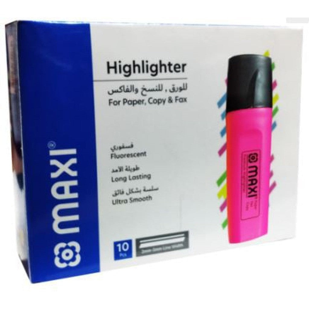 Maxi Highlighter Pen - Box