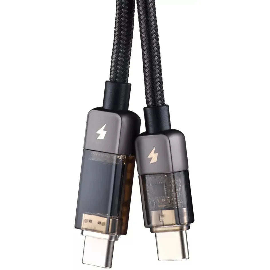 McDodo USB-C to USB-C PD Cable – 100W, 1.2M, Auto Power-Off (Black)