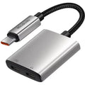 Mcdodo 2-in-1 USB-C to Dual USB-C Audio Adapter