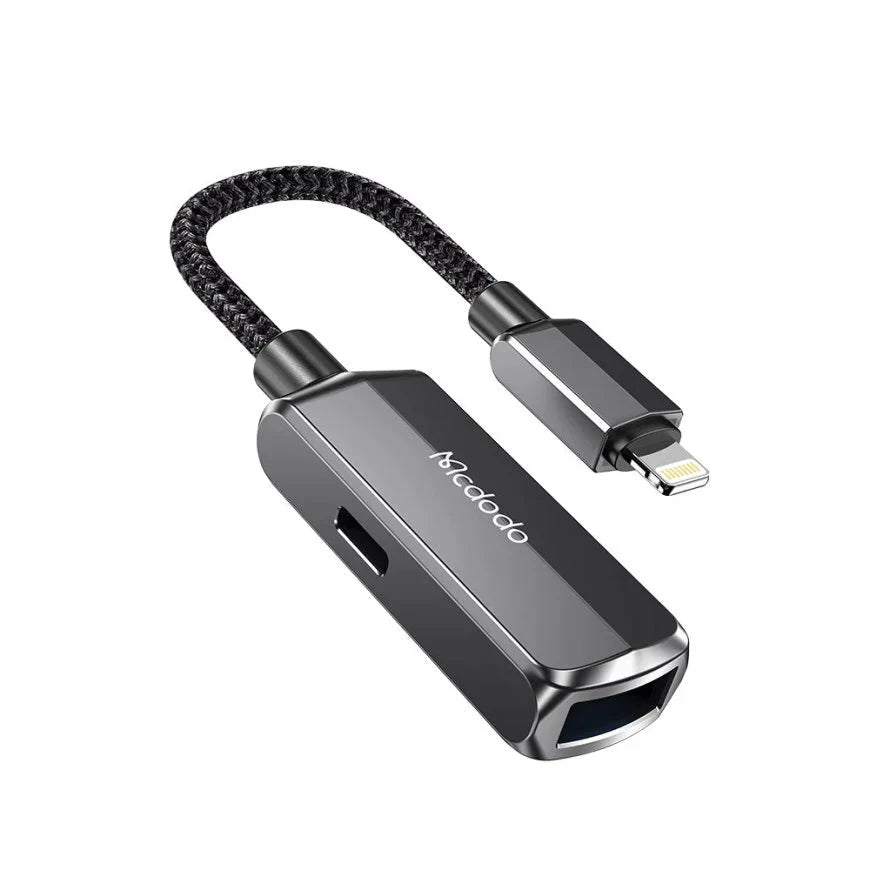 Mcdodo 2 in 1 USB Lightning OTG 3.0 Converter Adapter