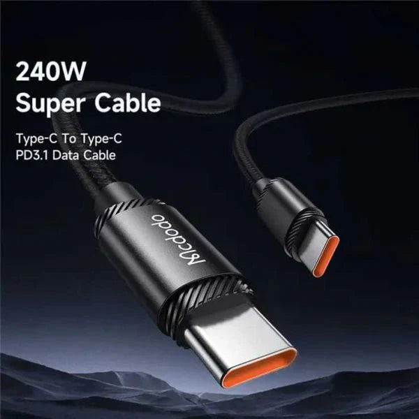 Mcdodo 240W Type-C to Type-C Data Cable 1.2m