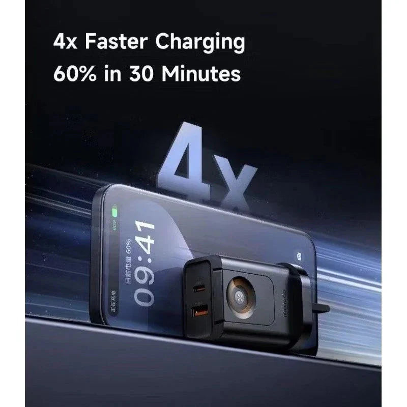 Mcdodo 30W 2-in-1 UK Travel Charger 3Pin USB A + USB C + Watch Charger