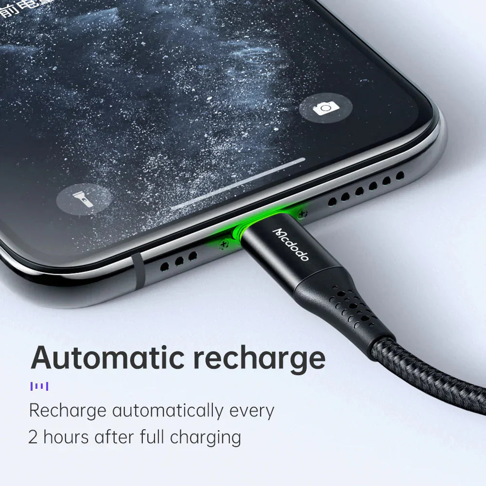 Mcdodo 36W Lightning to Type-C PD 1.2m Cable with Auto Power-Off