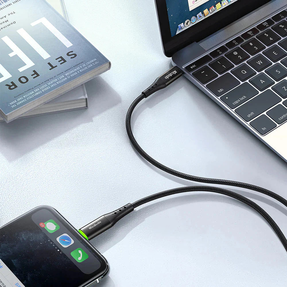 Mcdodo 36W Lightning to Type-C PD 1.2m Cable with Auto Power-Off