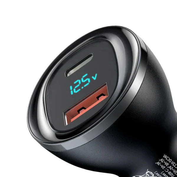 Mcdodo 95W Dual-Port Car Charger with Digital Display