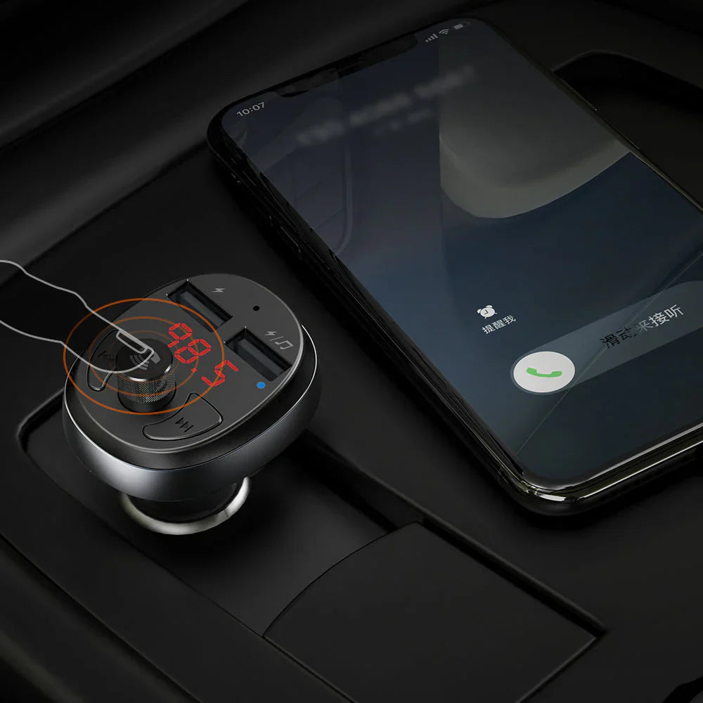 Mcdodo CC-6880 Bluetooth5.1 FM Dual USB Car Charger