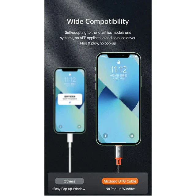 Mcdodo Castle Series Type-C to Lightning Converter Cable
