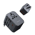 Mcdodo G3 Universal 33W Travel Adapter 1C+2A+1AC - Black