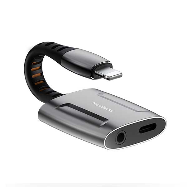 Mcdodo Lightning to Lightning and DC3.5mm cable 0.1m