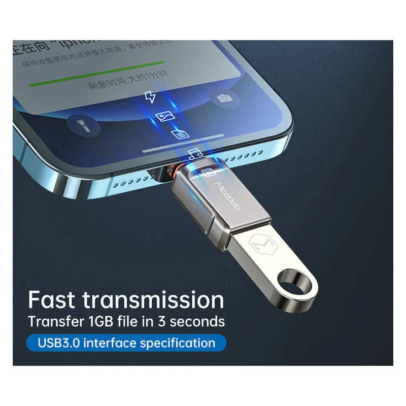 Mcdodo OTG USB-A 3.0 to Lightning Adapter