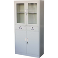 Metal File Cabinet 2 Doors 3 Drawers