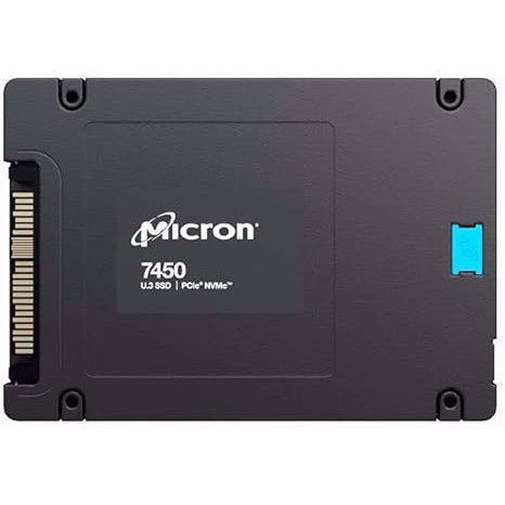 Micron 7450PRO 3.84TB U.3 (15mm) ENTERPRISE SSD, R/W 6800-5300MB/s, 1000K-180K IOPS,TBW 7.3PB - MTFDKCC3T8TFR-1BC1ZABYYR
