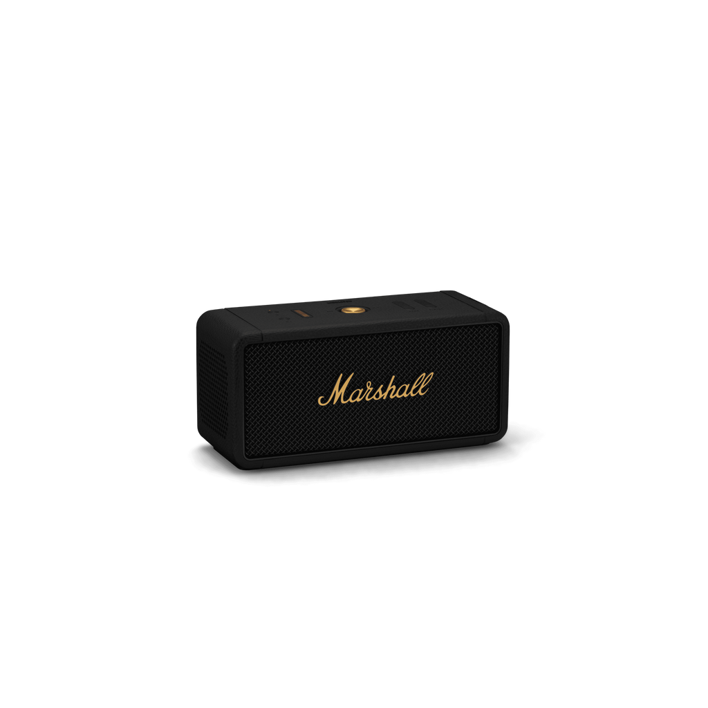 Marshall Middleton Portable Speaker Black and Brass