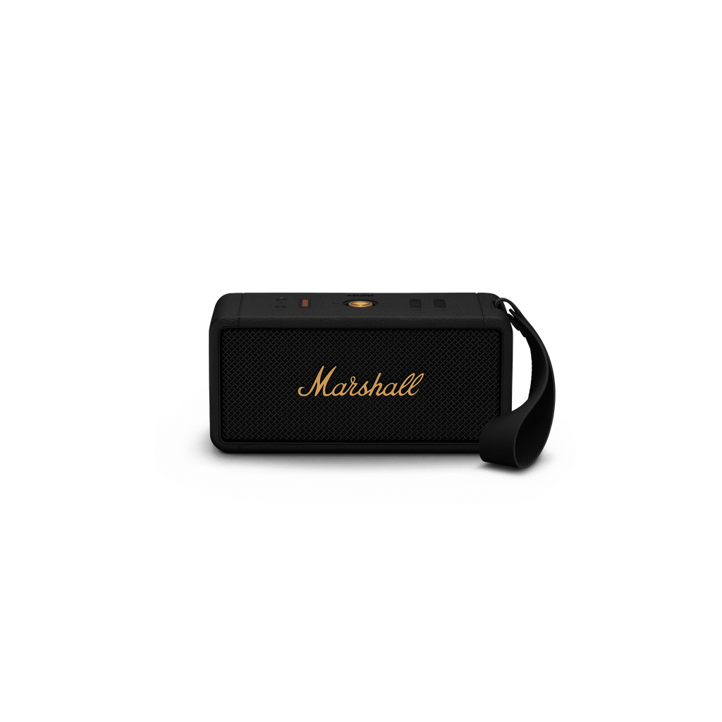 Marshall Middleton Portable Speaker Black and Brass