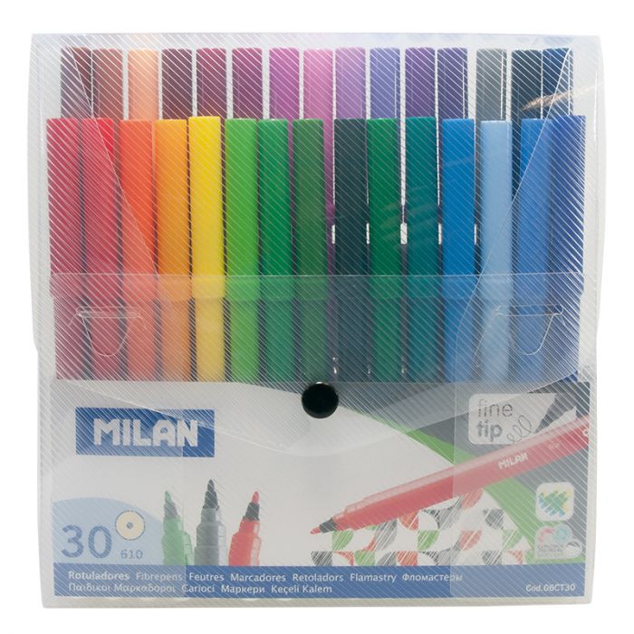 Milan Box of 30 Fiber Pens 06CT30