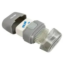 Milan Compact Eraser with  Brush 4901116