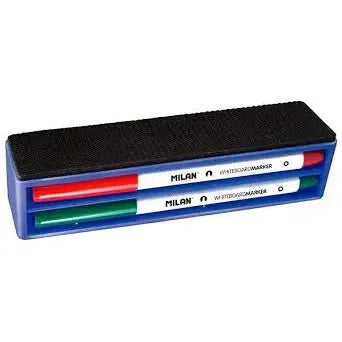 Milan Magnetic White Board Eraser + 4 Markers