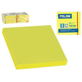 Milan Removable Adhesive Notes Neon Yellow