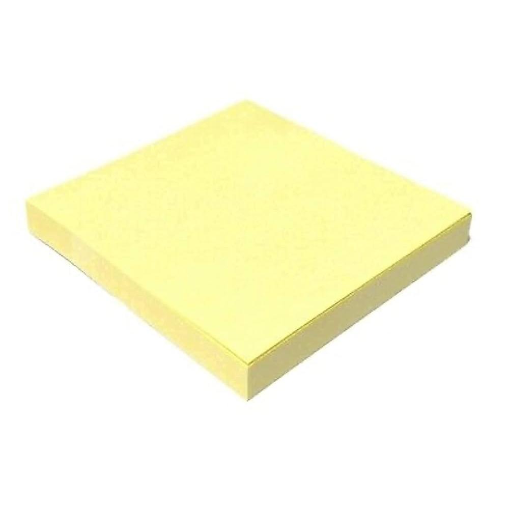 Milan Removable Adhesive Notes Yellow 3"X3"